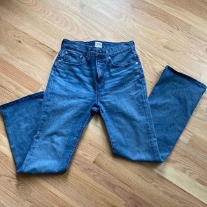 J. Crew Jeans curvy full length Demi Boot 29P